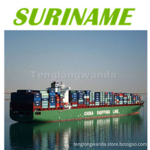 Sea Cargo Shipping Service to Paramaribo Suriname from Ningbo/Hangzhou